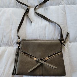Olive green crossbody bag